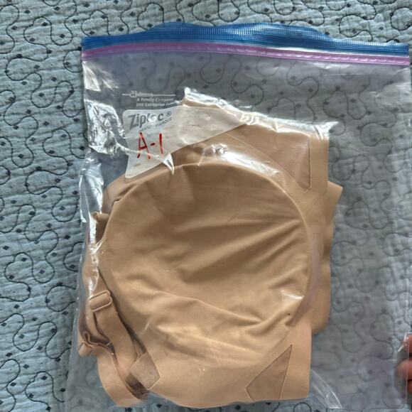 HONEYLOVE Crossover Bra In Beige Size L comfort adjustable casual - Picture 7 of 7